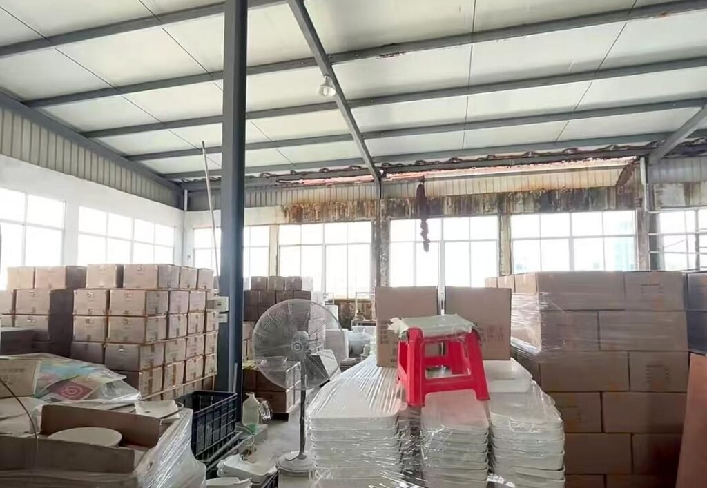 Empaque de productos de cerámica para exportación